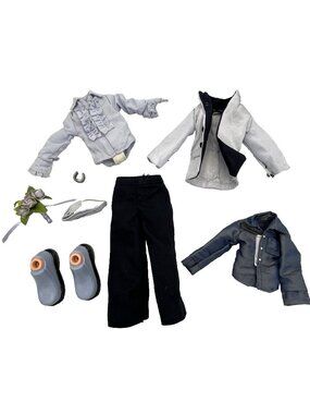 Bratz 2003 Formal Funk Koby Blue Outfit Formal Wear Clothes Accessories Shoes